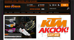 Desktop Screenshot of bikecorner.hu